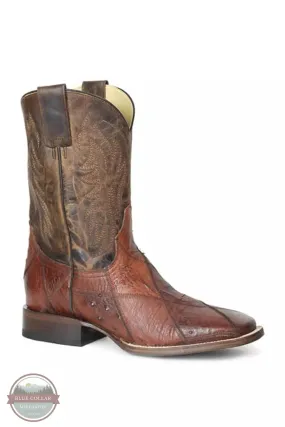 09-020-6503-8584 BR Ostrich Check Western Boots