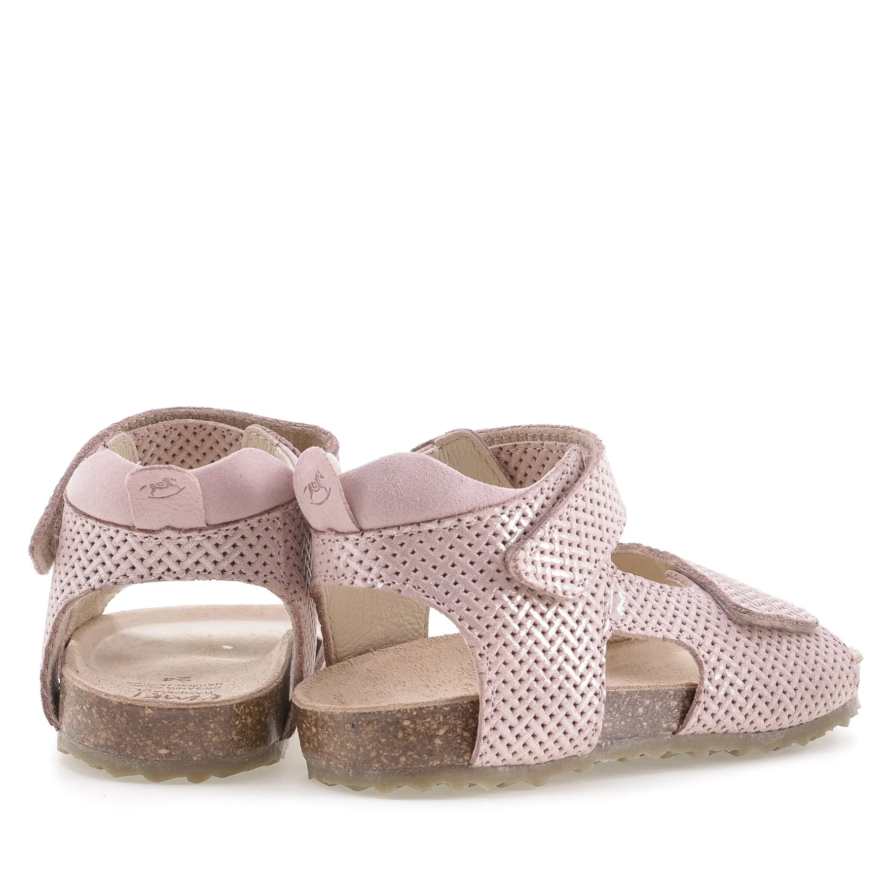 (2508A-5/2509A-5) Emel pink velcro sandals