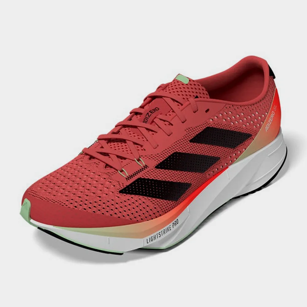 Adidas Mens Adizero Sl Performance Running Red/black  _ 180770 _ Red