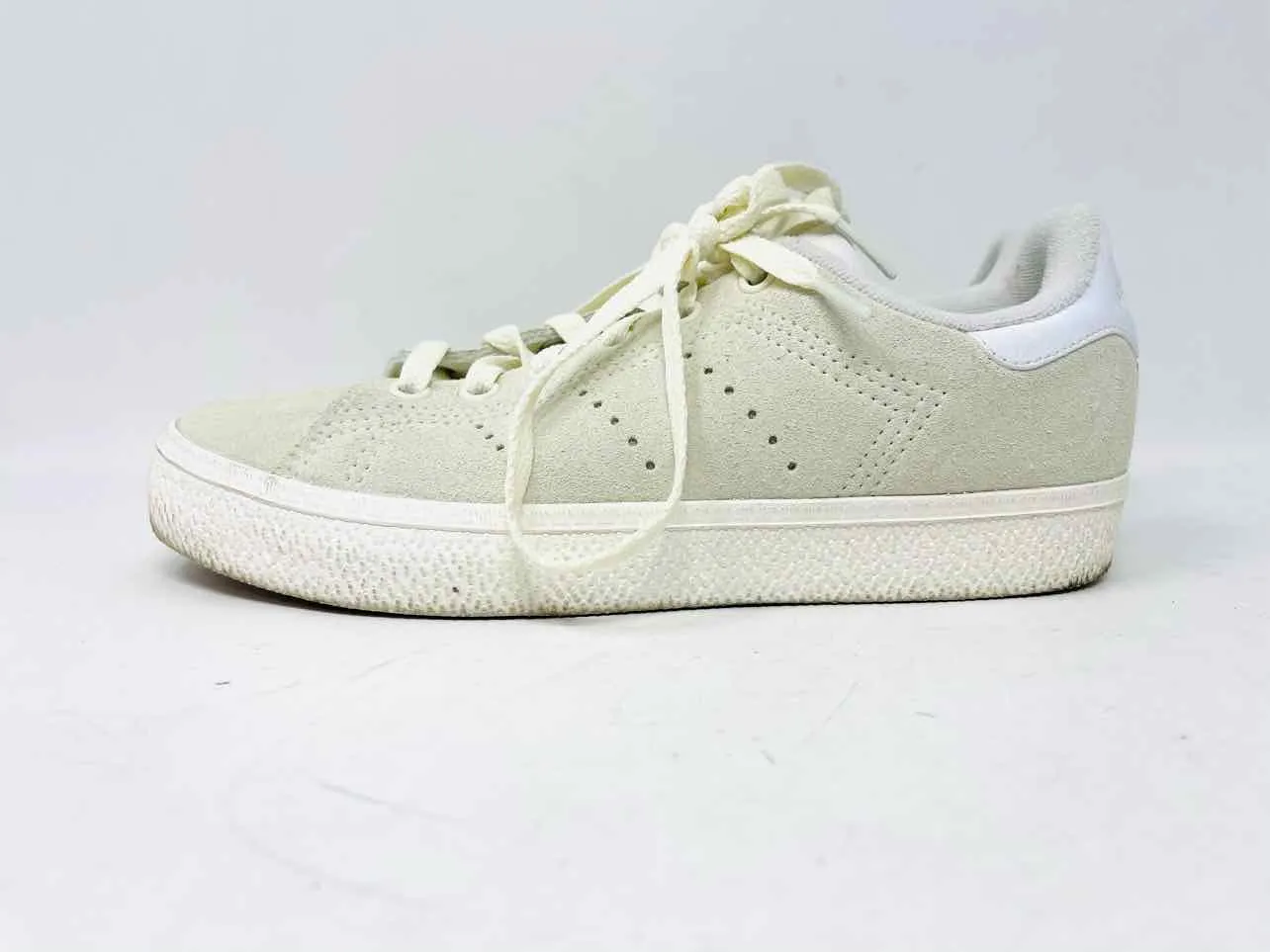 Adidas Size 6 Off White Suede Shoes Sneakers