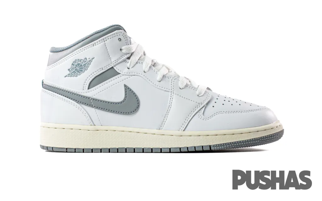 Air Jordan 1 Mid 'Neutral Grey' GS (2022)