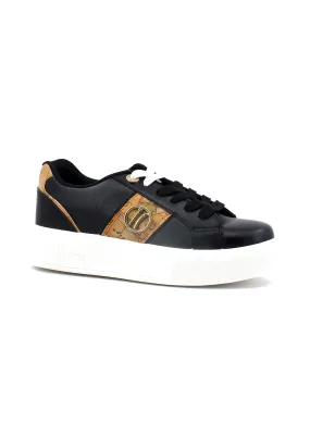 ALVIERO MARTINI 1° CLASSE Sneaker Geo Gold Donna Black Z0393-201H