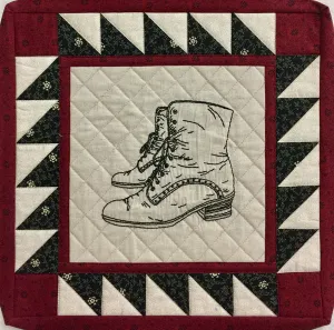 Anna's Boots Wall Hanging Pattern HCH-046w  - Wholesale Product