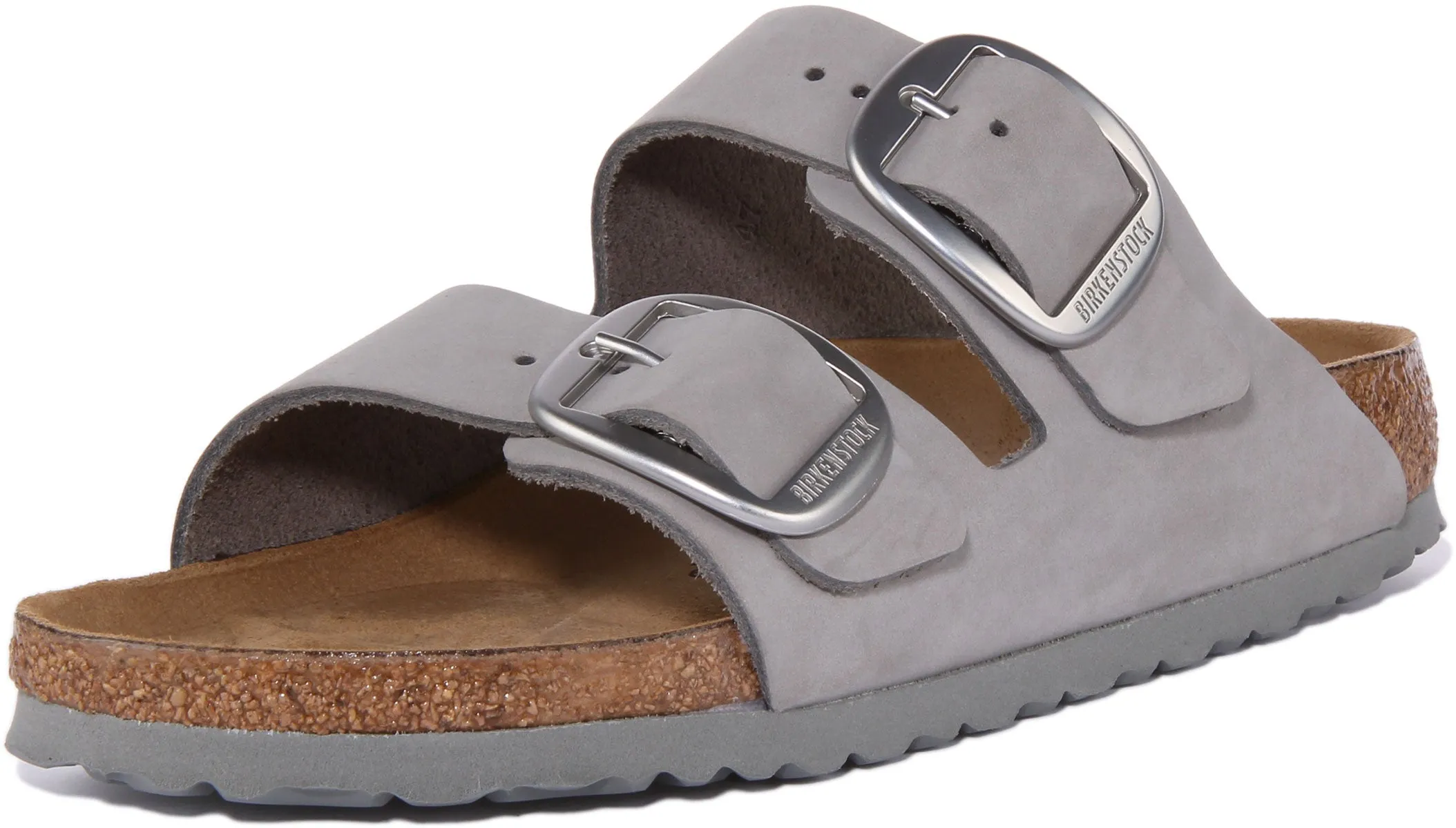 Birkenstock Arizona In Grey For Unisex | Narrow Fit