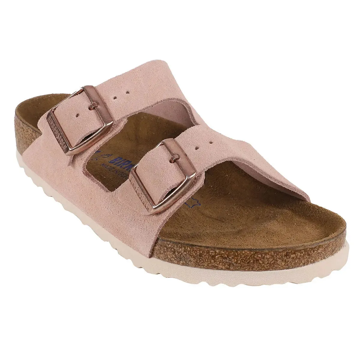 Birkenstock Arizona Soft Footbed Suede Leather Sandals