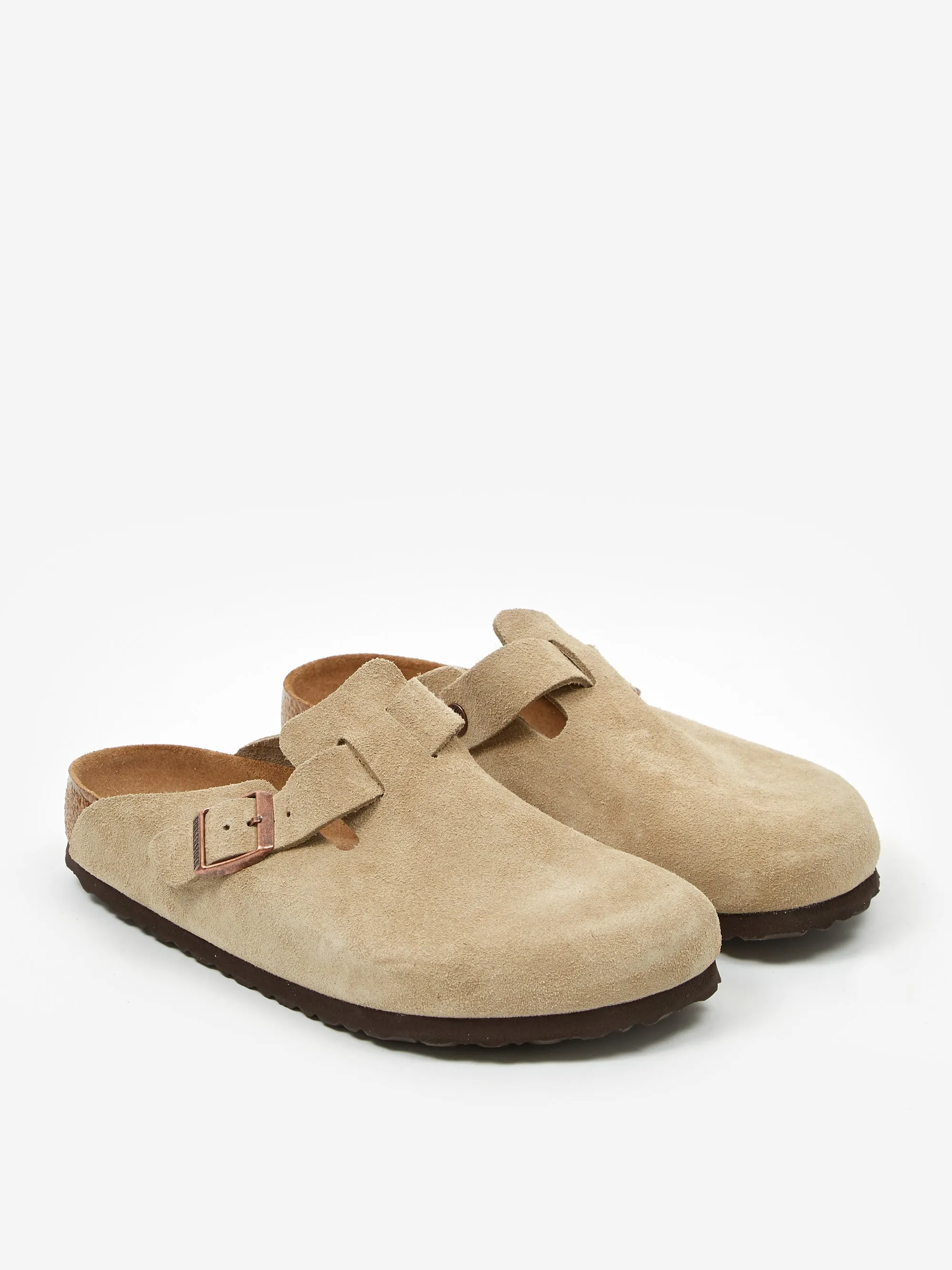 Birkenstock Boston Suede - Taupe