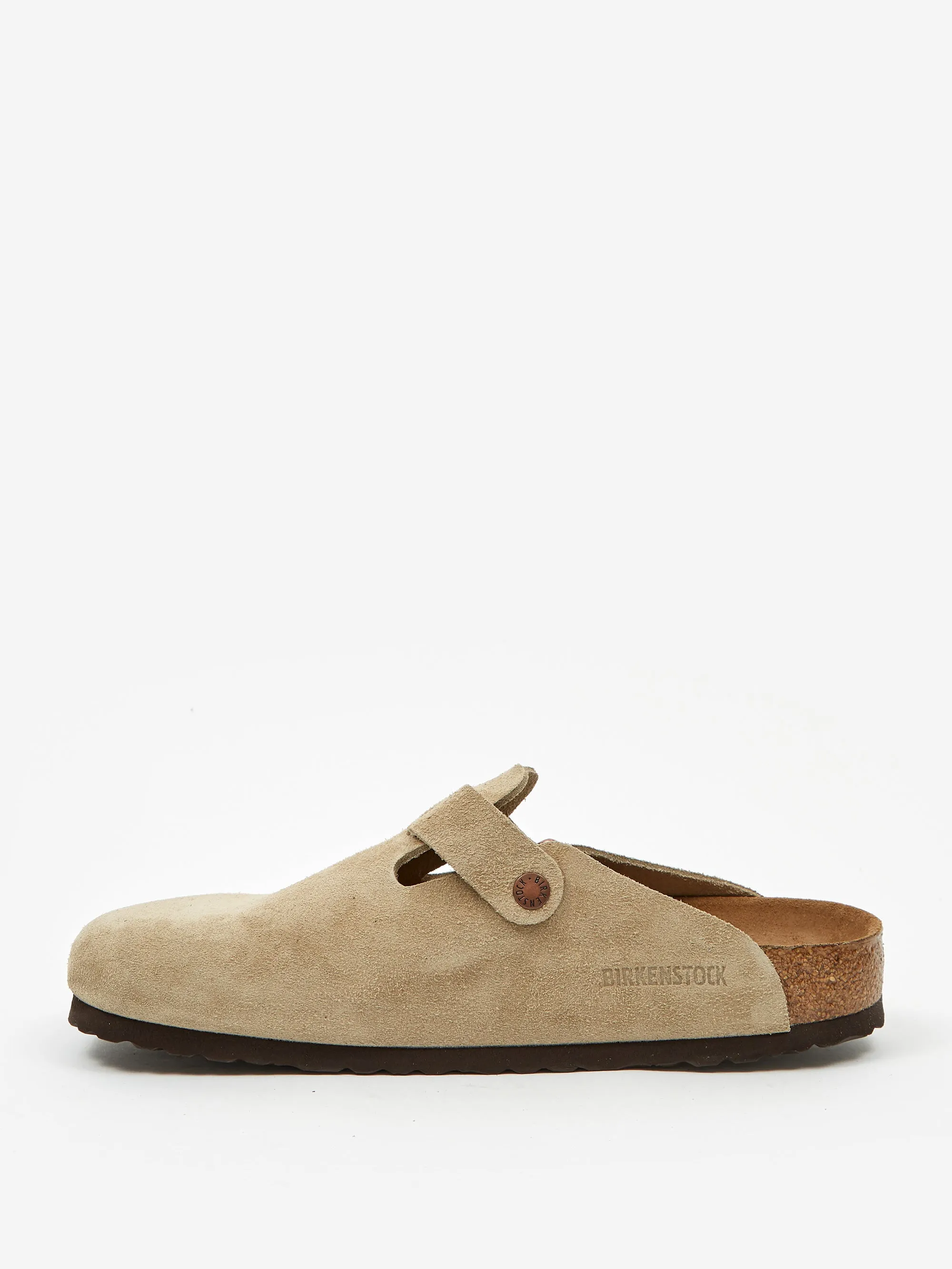 Birkenstock Boston Suede - Taupe