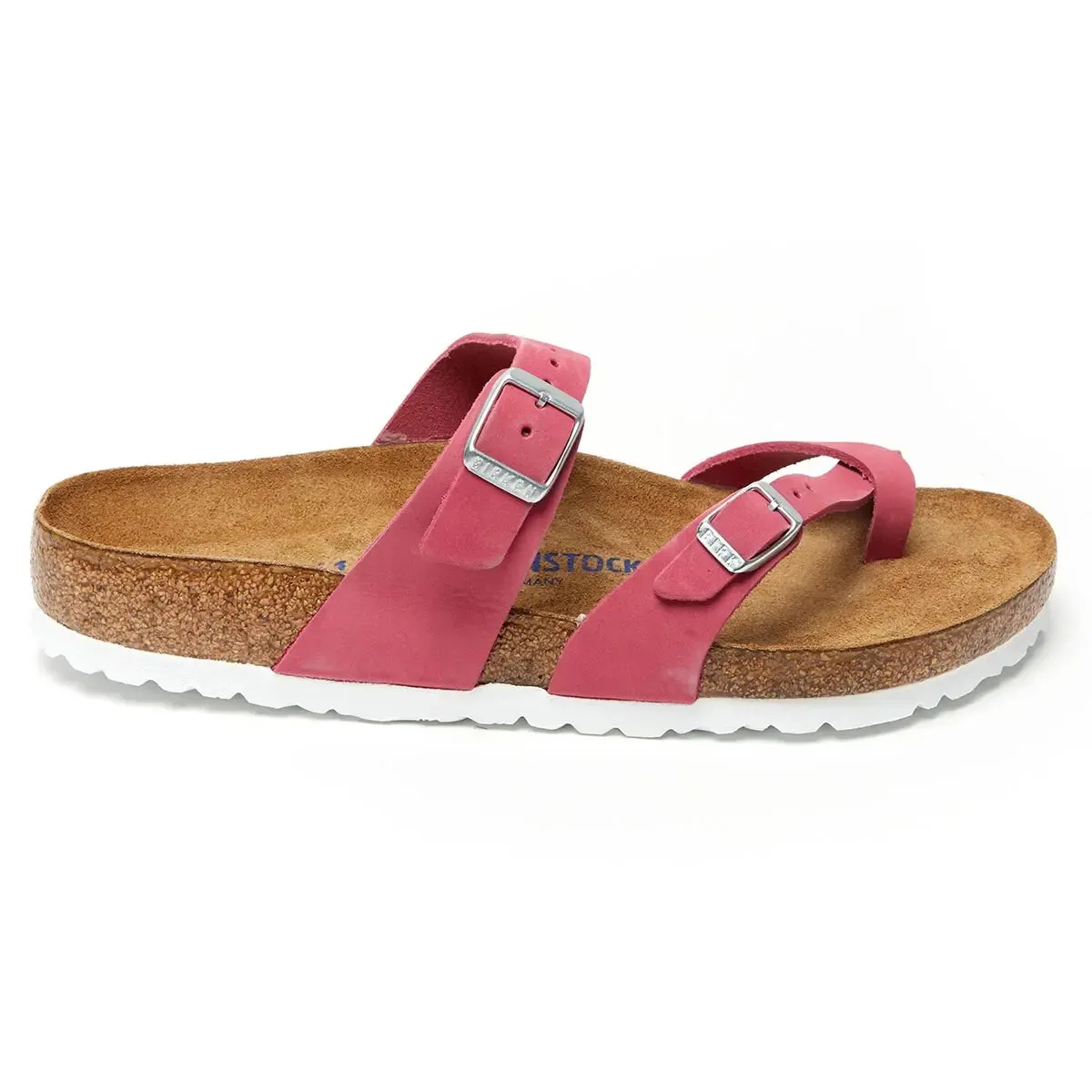 Birkenstock Mayari Soft Footbed Nubuck Leather Sandals