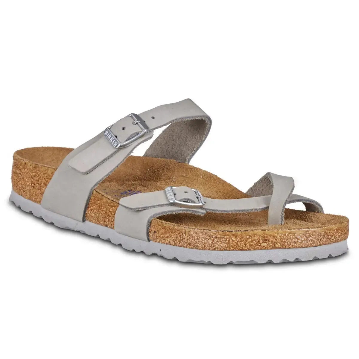 Birkenstock Mayari Soft Footbed Nubuck Leather Sandals