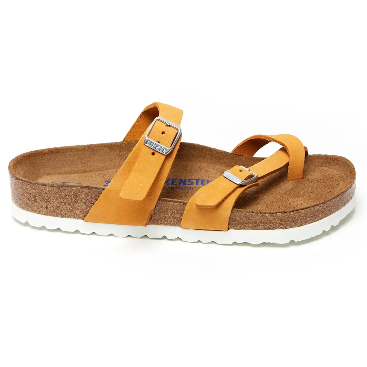 Birkenstock Mayari Soft Footbed Nubuck Leather Sandals