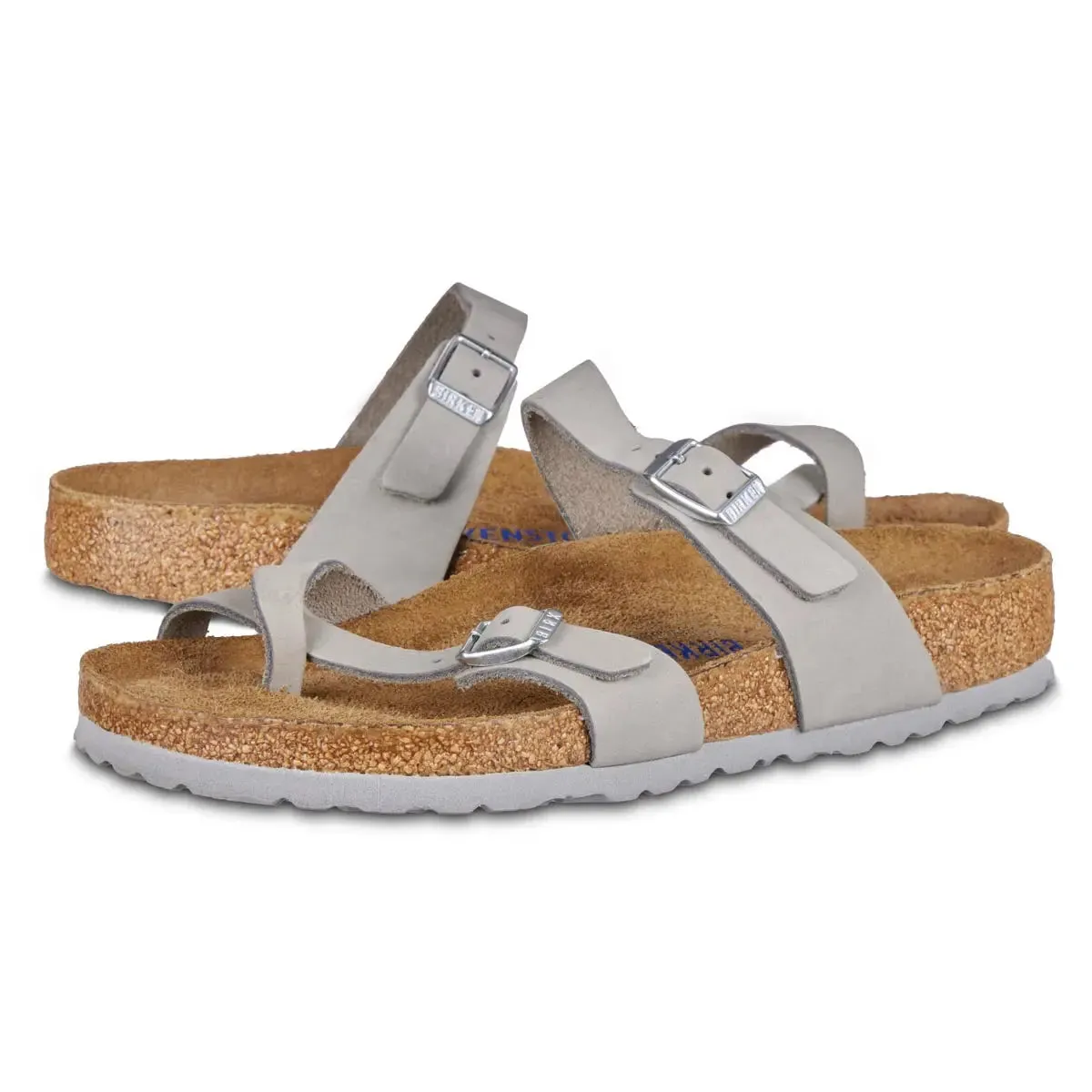 Birkenstock Mayari Soft Footbed Nubuck Leather Sandals