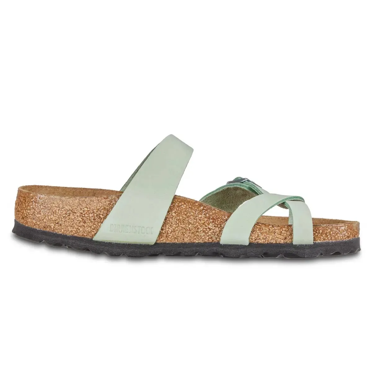 Birkenstock Mayari Soft Footbed Nubuck Leather Sandals