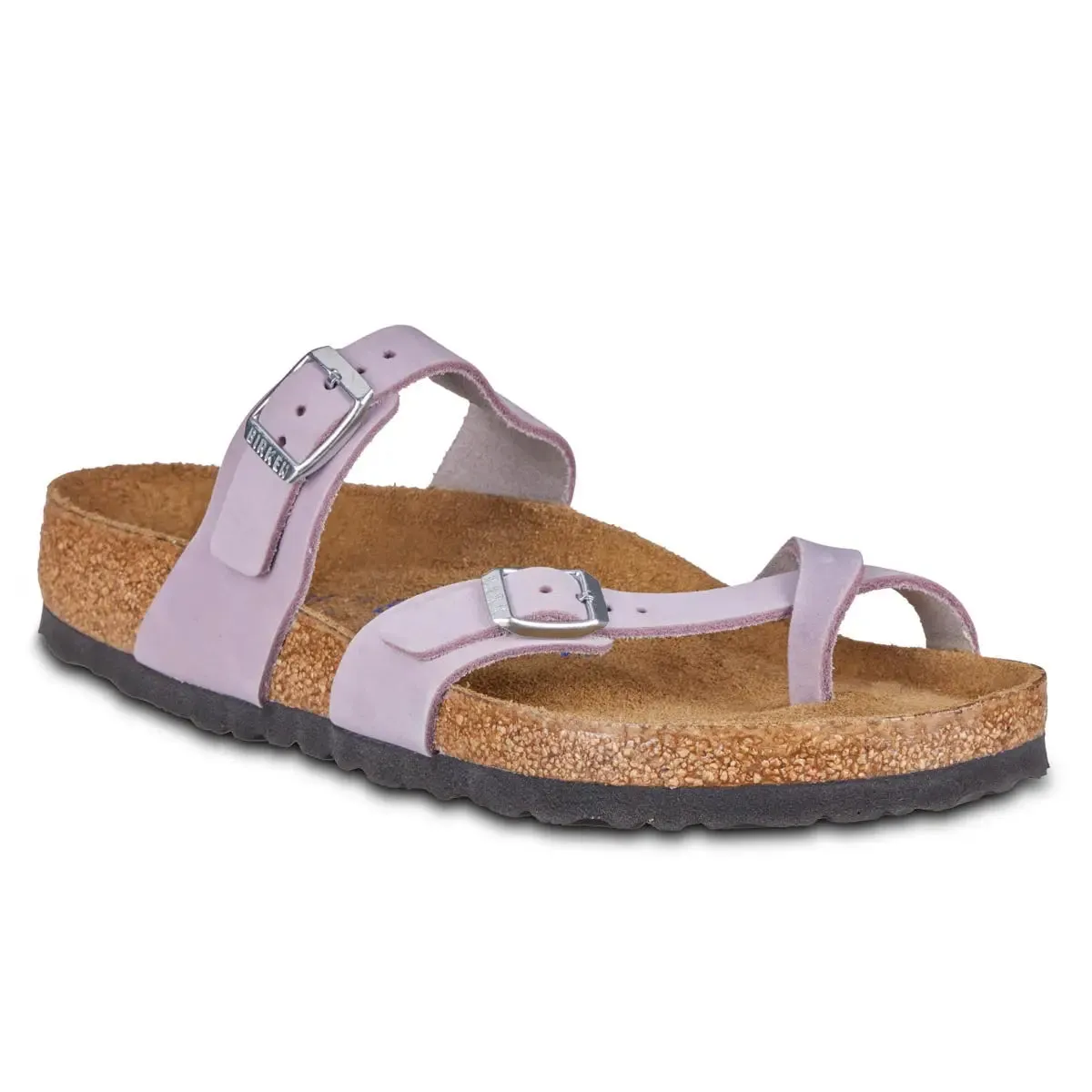 Birkenstock Mayari Soft Footbed Nubuck Leather Sandals