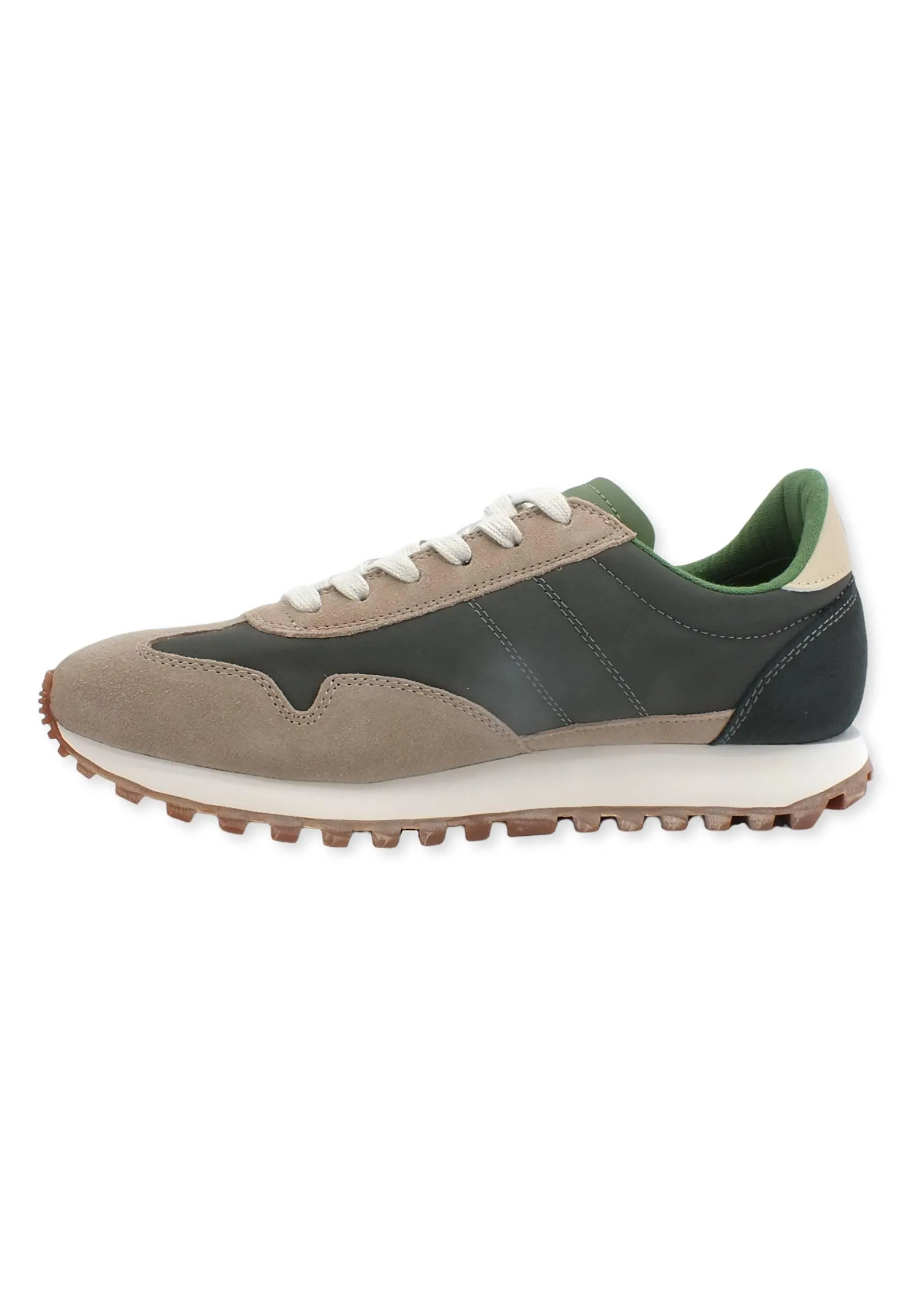 BLAUER Dawson02 Sneaker Uomo Beige Green F2DAWSON02