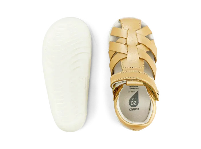 Bobux Step Up Tropicana II Pale Gold