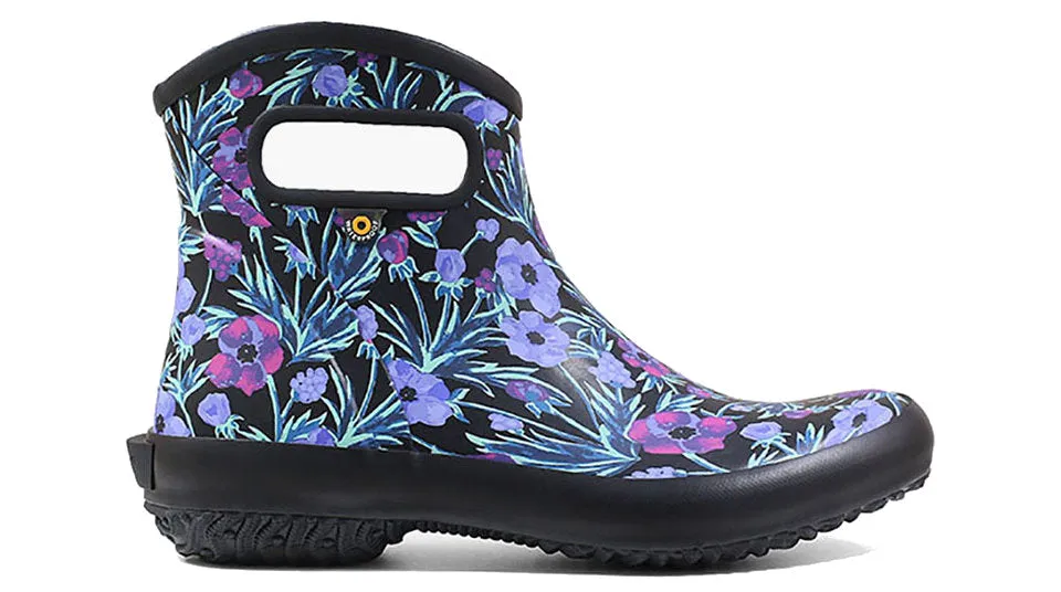 Bogs Womens Patch Ankle Boot Black Multi