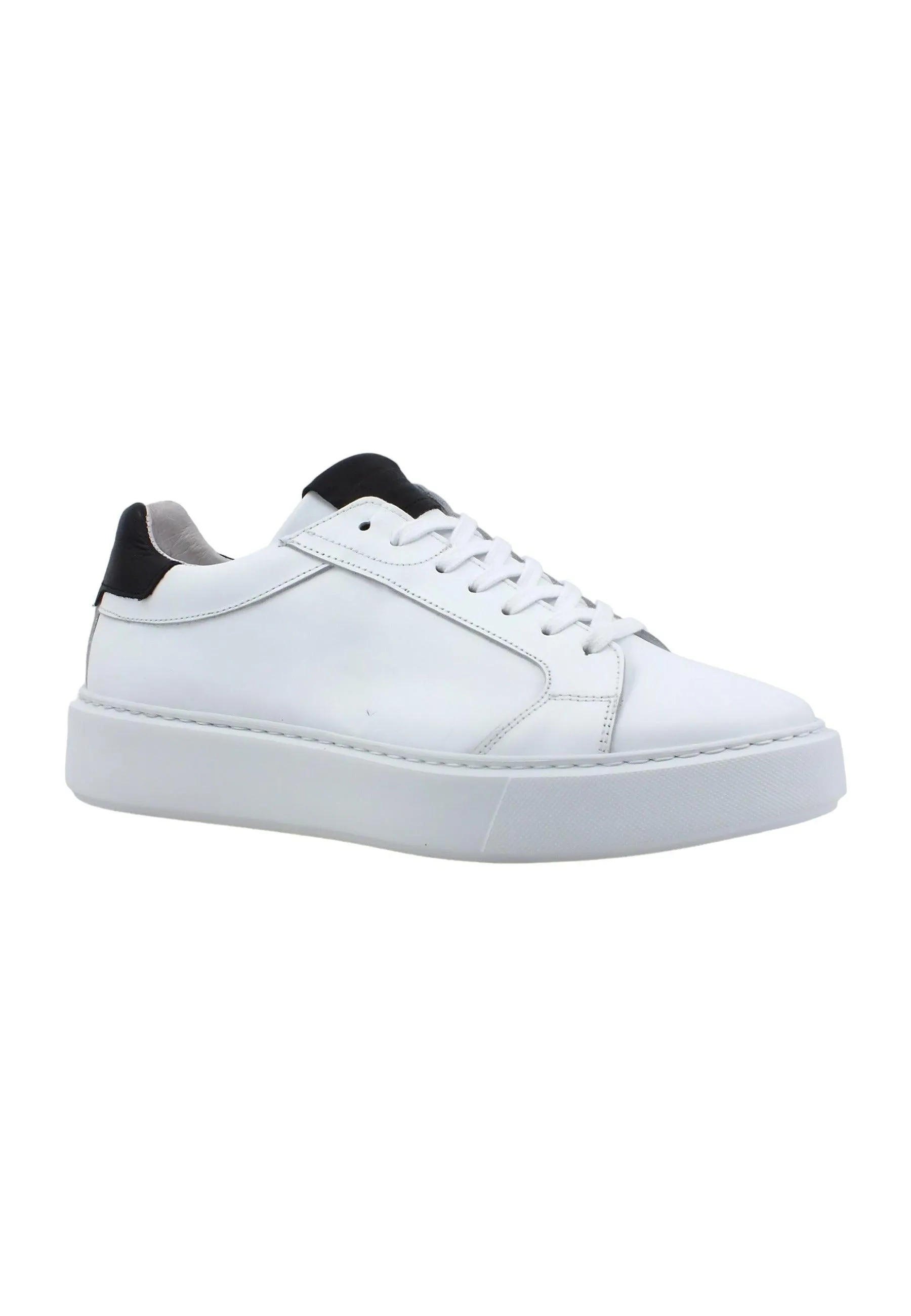 CAFENOIR Sneaker Pelle Uomo Bianco PZ1000