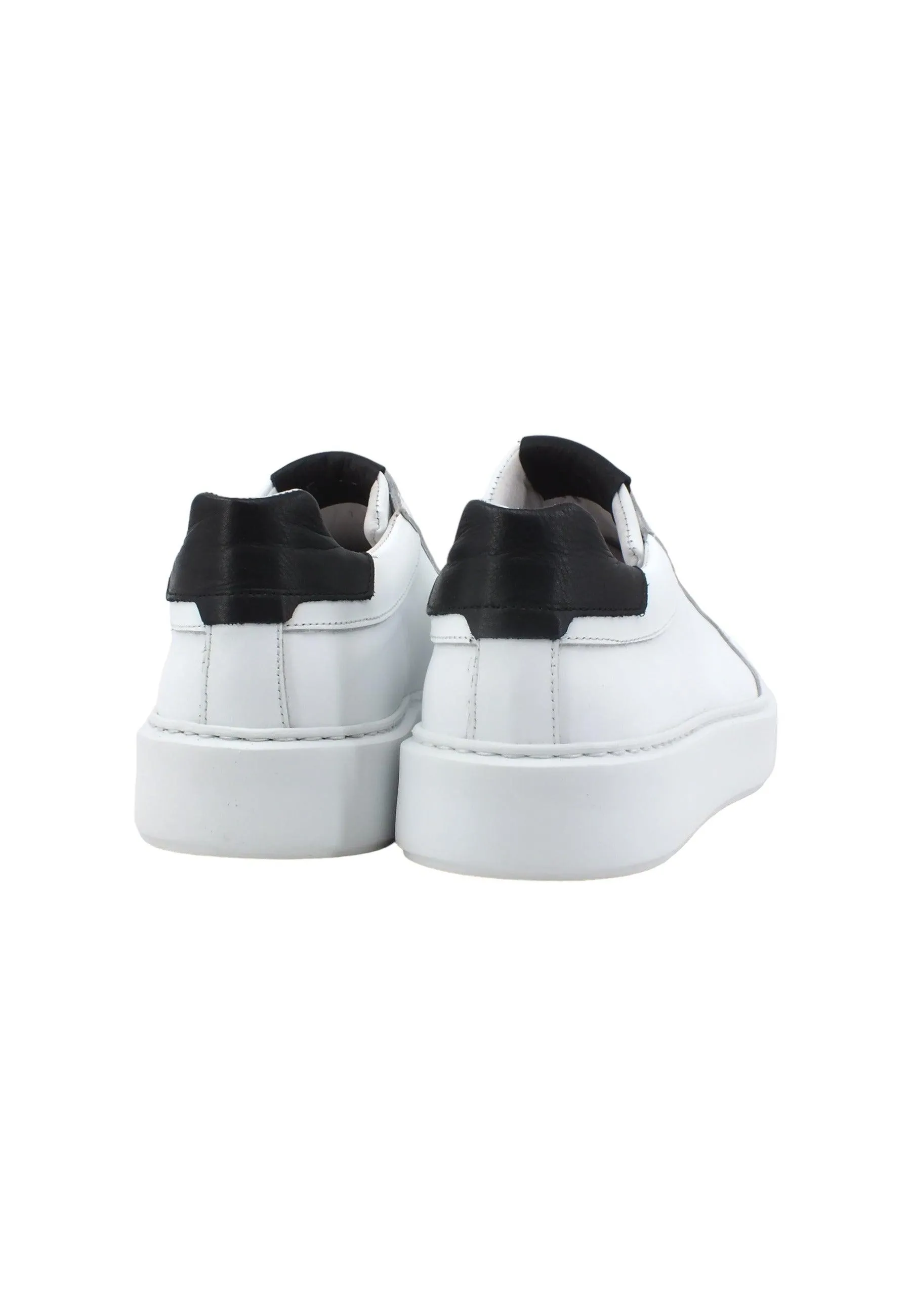 CAFENOIR Sneaker Pelle Uomo Bianco PZ1000