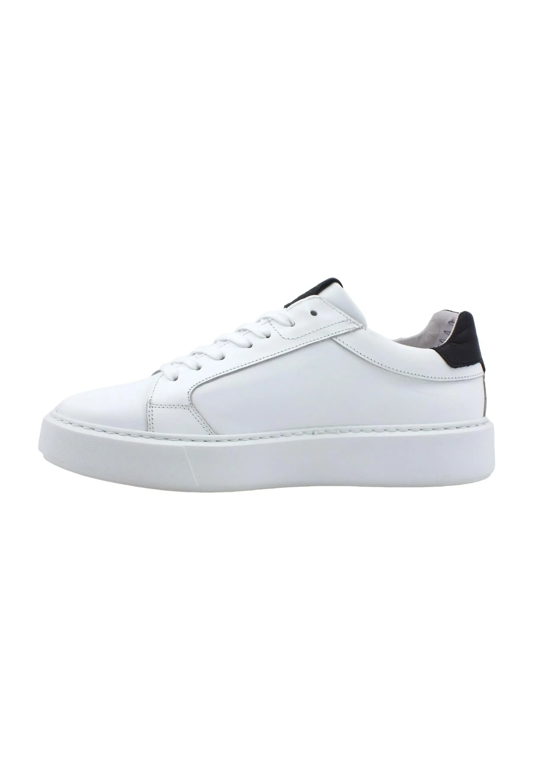 CAFENOIR Sneaker Pelle Uomo Bianco PZ1000