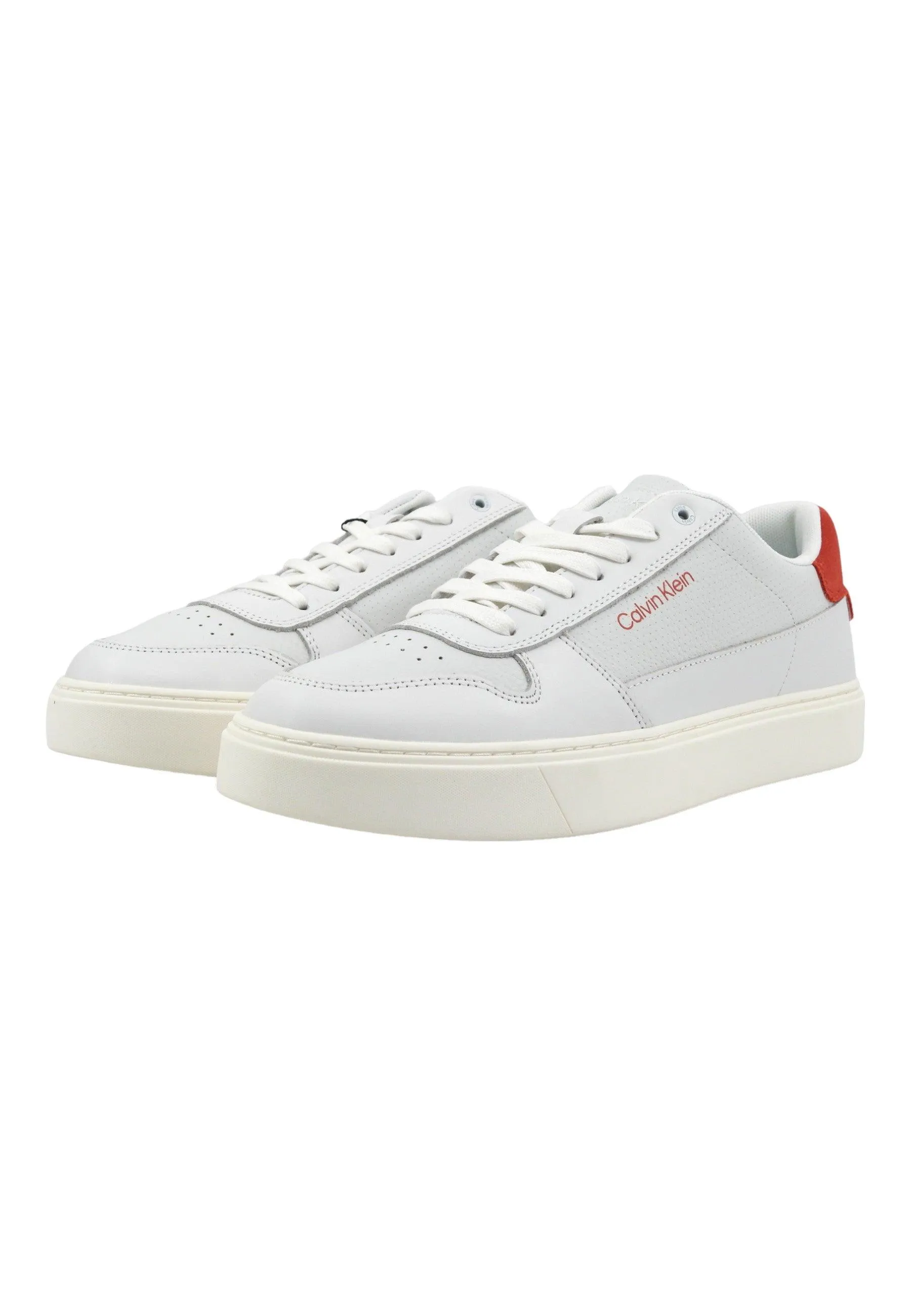 CALVIN KLEIN Sneaker Uomo White Baked Apple HM0HM01254