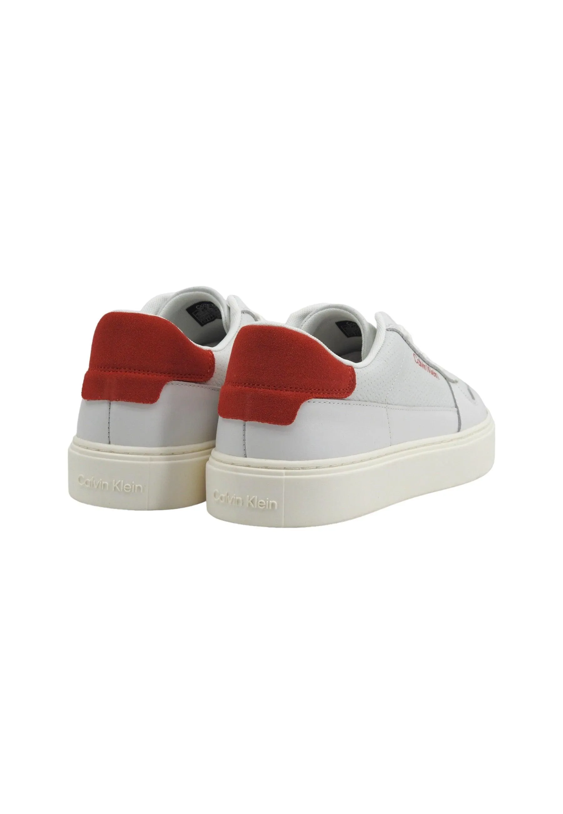 CALVIN KLEIN Sneaker Uomo White Baked Apple HM0HM01254