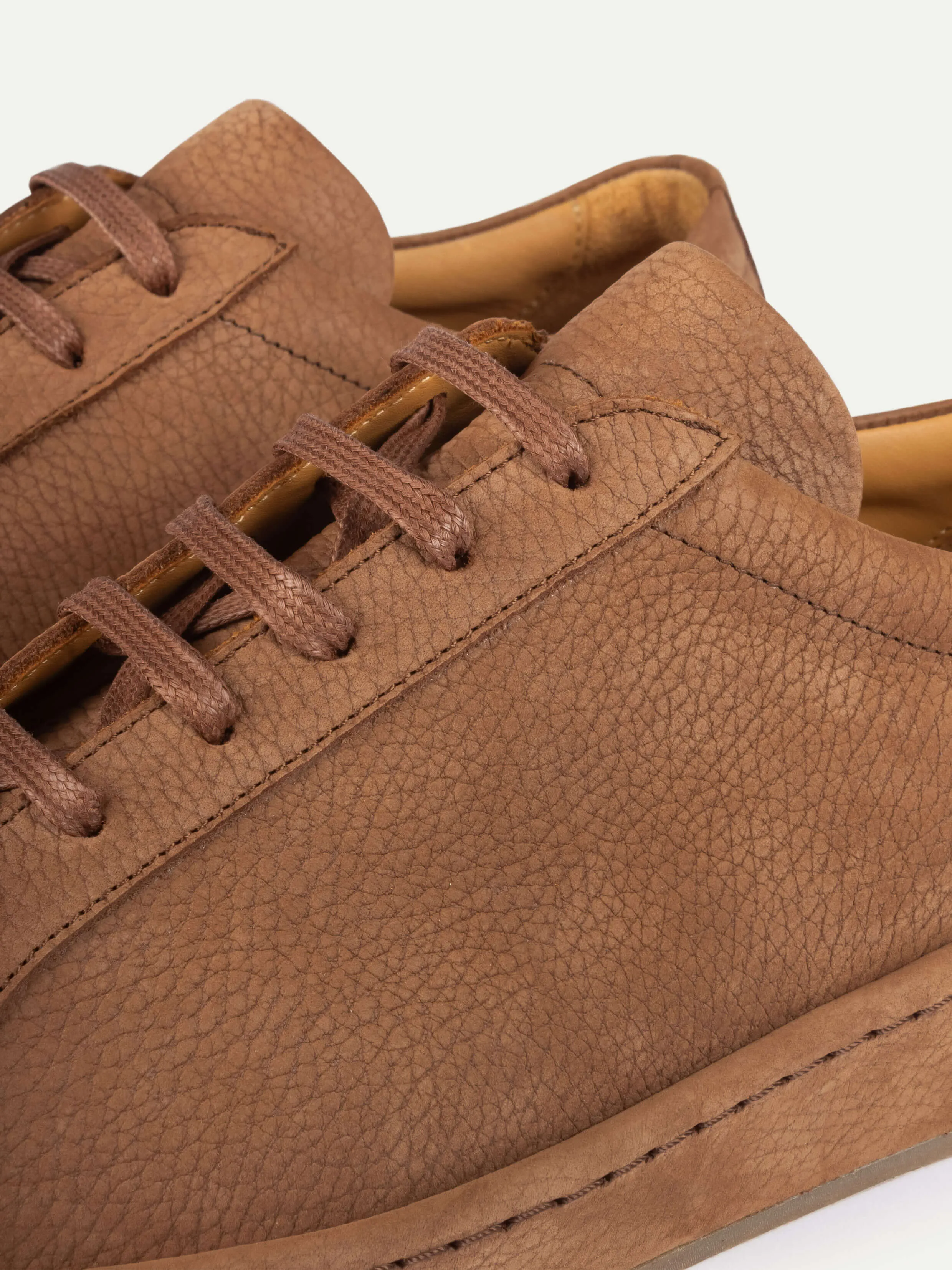 Caramel Nubuck Voyager Sneaker