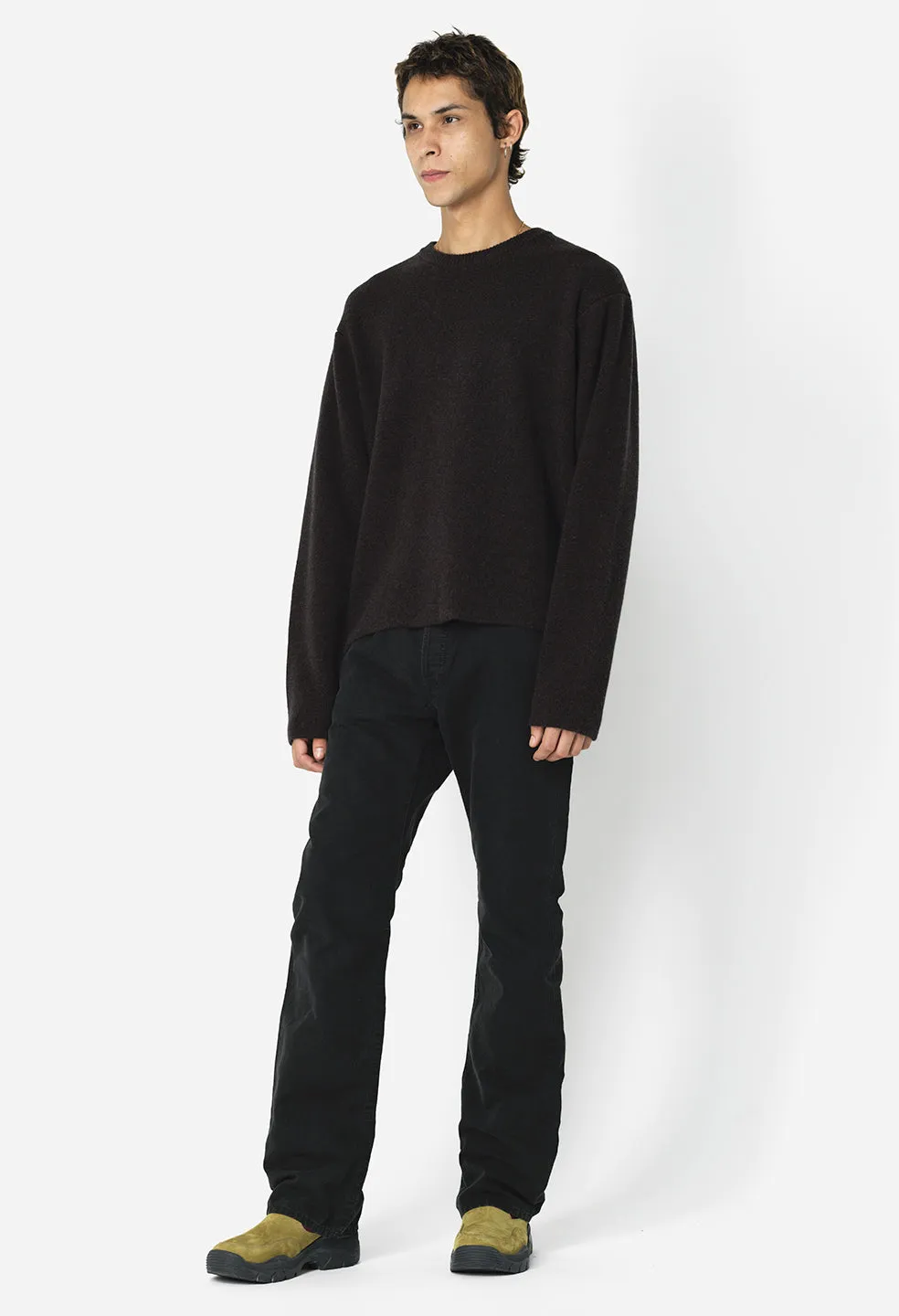 Caribou Bootcut / Washed Canvas Black