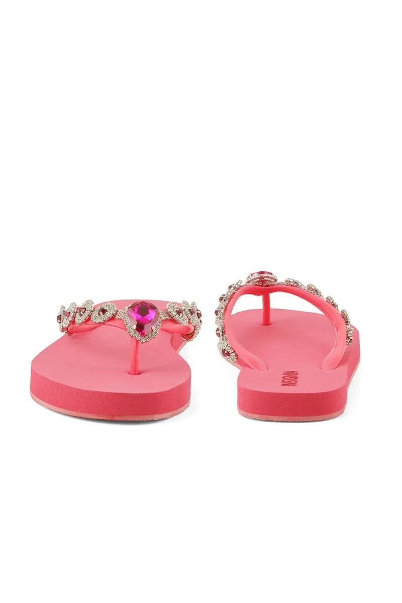 Casual Flip Flop I14108-Skpink