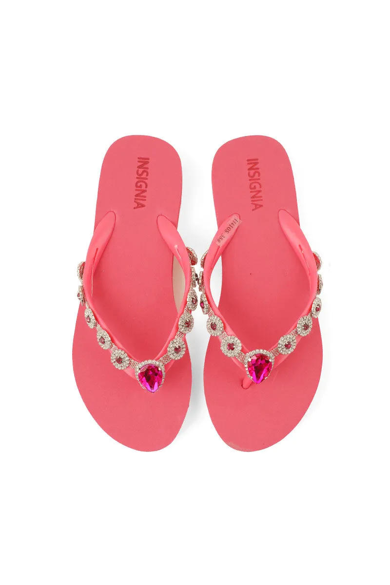 Casual Flip Flop I14108-Skpink