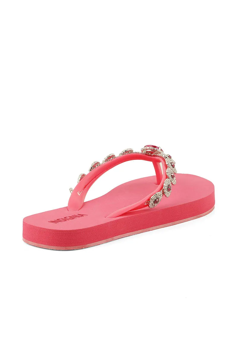 Casual Flip Flop I14108-Skpink