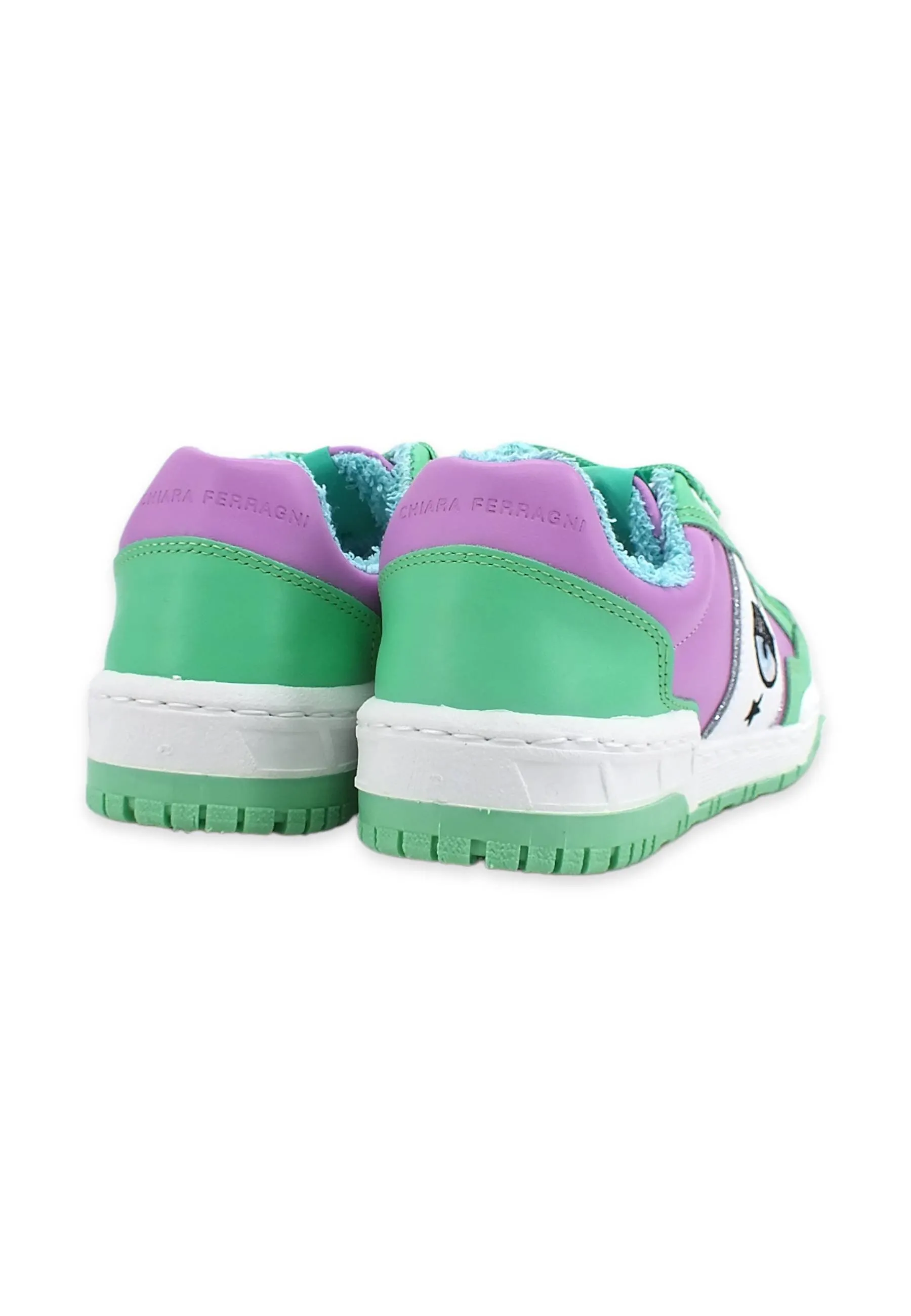 CHIARA FERRAGNI Sneaker Low Donna Violet Green CF3003-173