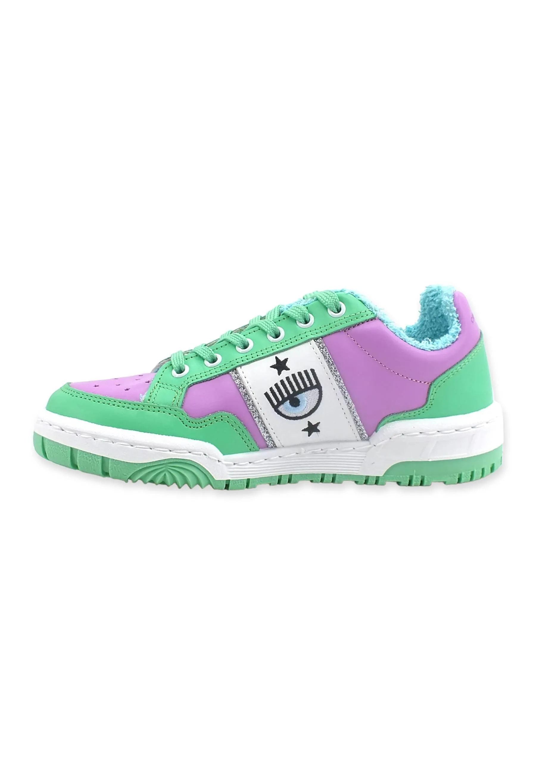 CHIARA FERRAGNI Sneaker Low Donna Violet Green CF3003-173