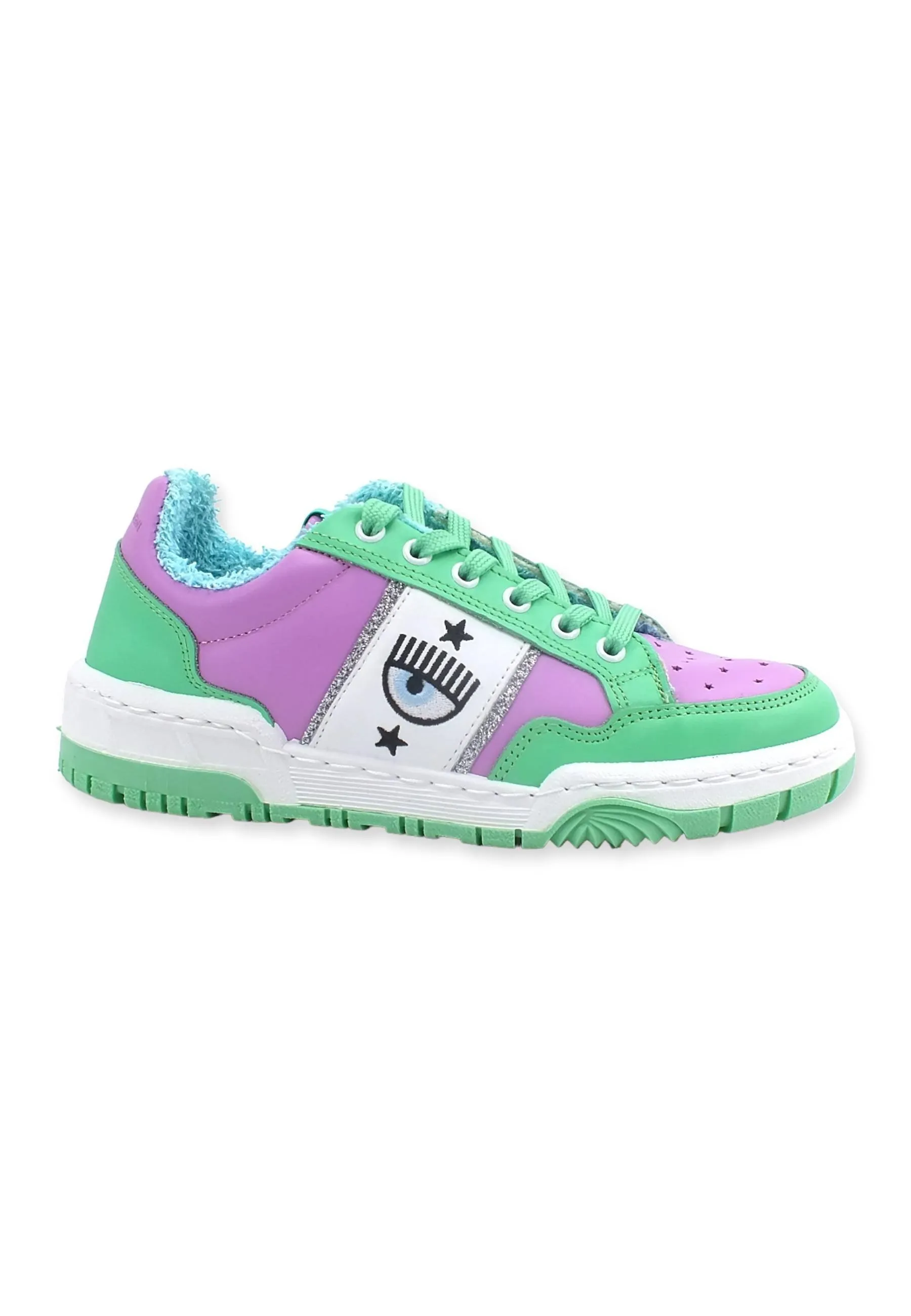 CHIARA FERRAGNI Sneaker Low Donna Violet Green CF3003-173