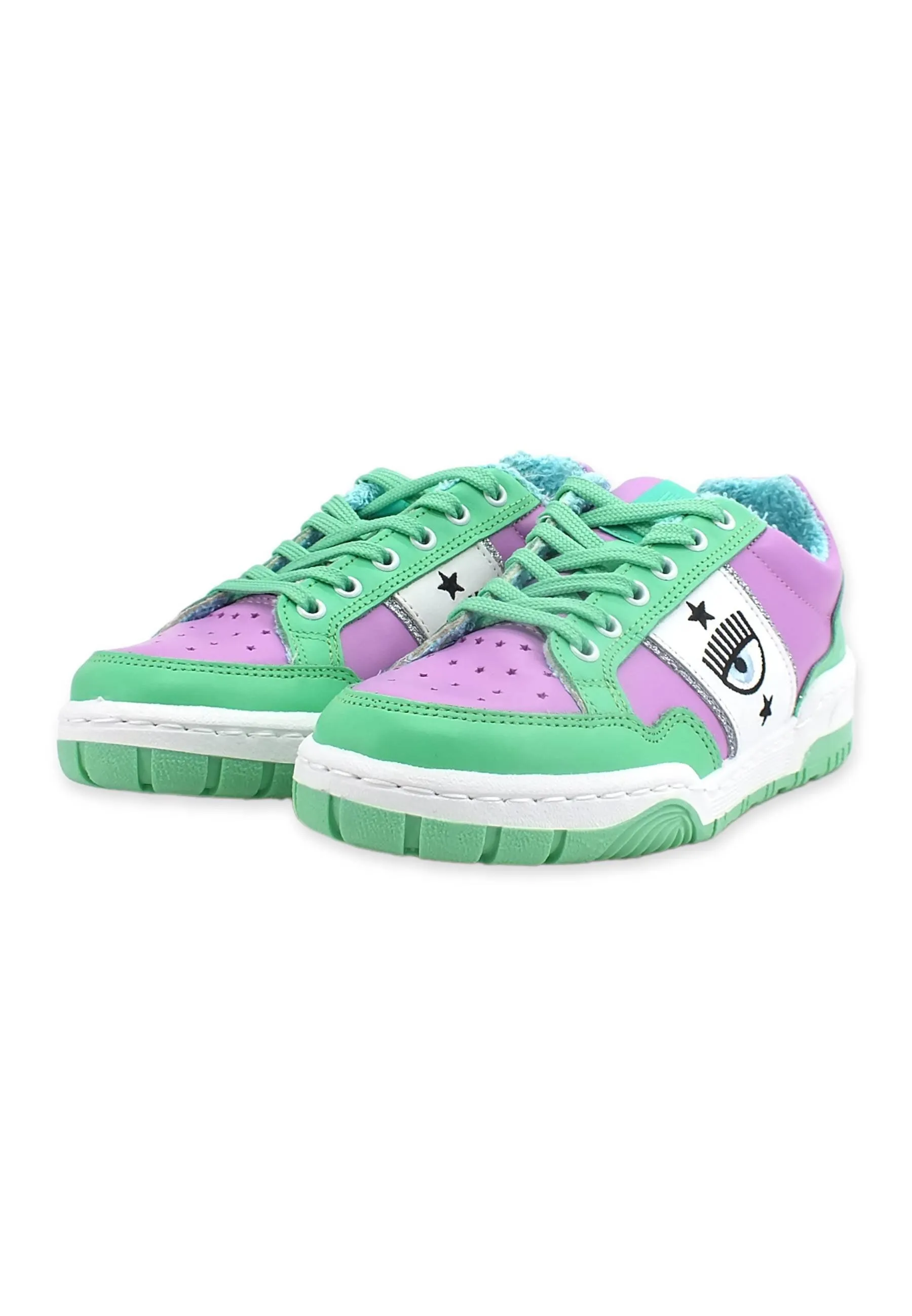 CHIARA FERRAGNI Sneaker Low Donna Violet Green CF3003-173