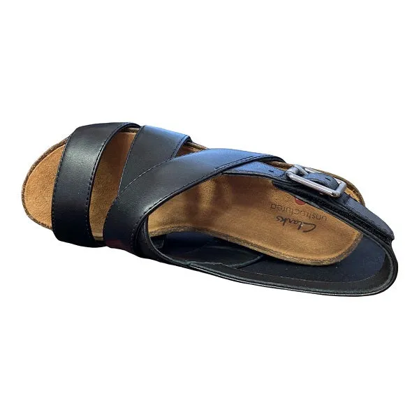 Clarks Lizby Cross Sandal 152108 black