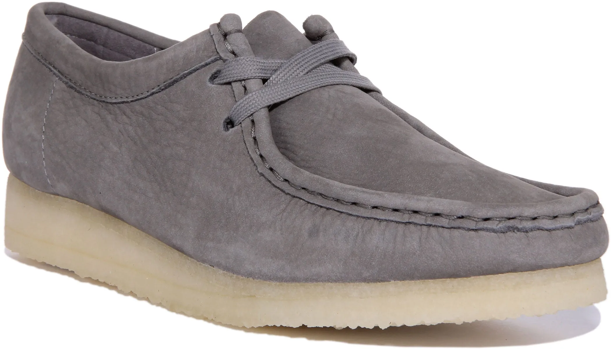 Clarks Originals Wallabee In Grey For Women