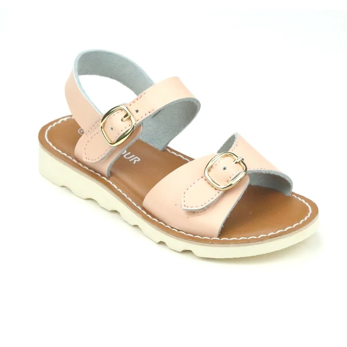 Classic Girls Hera Buckled Leather Sandal