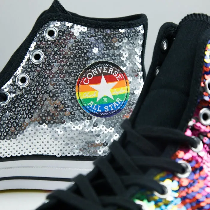 Converse Chuck 70 High Pride Sequined