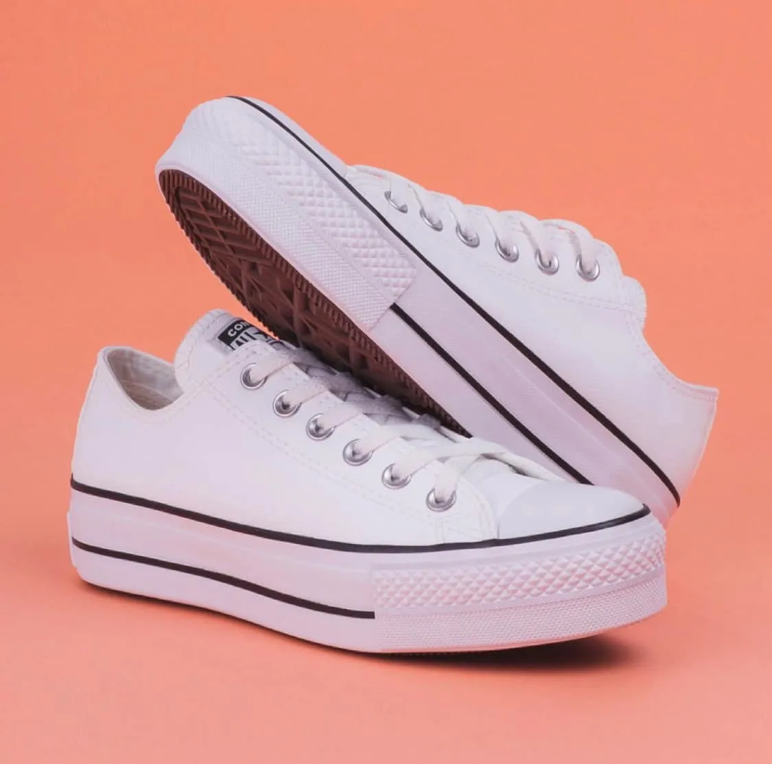 Converse Chuck Taylor All Star Lift Low White