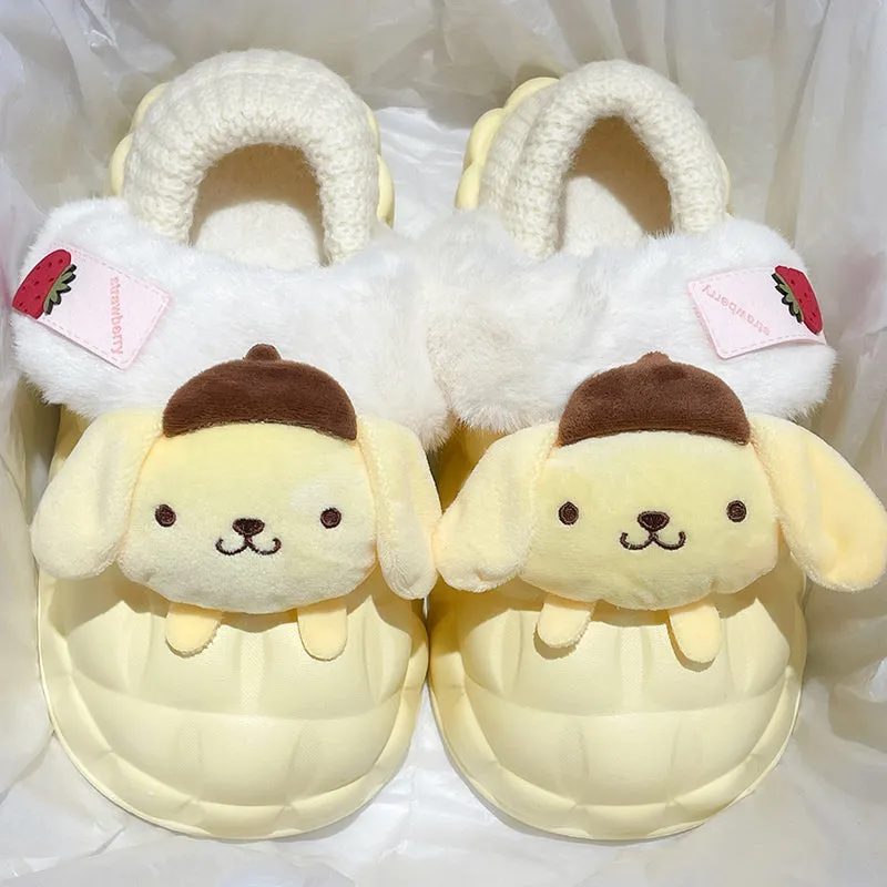 Cute cartoon cotton slippers PL52905