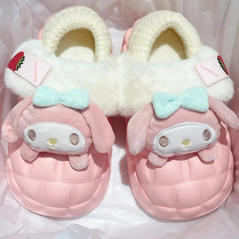 Cute cartoon cotton slippers PL52905