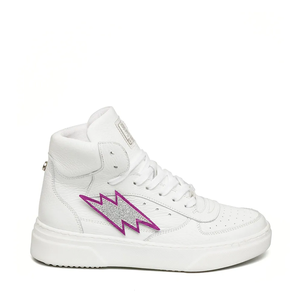 Disco Sneaker WHITE LEATHER