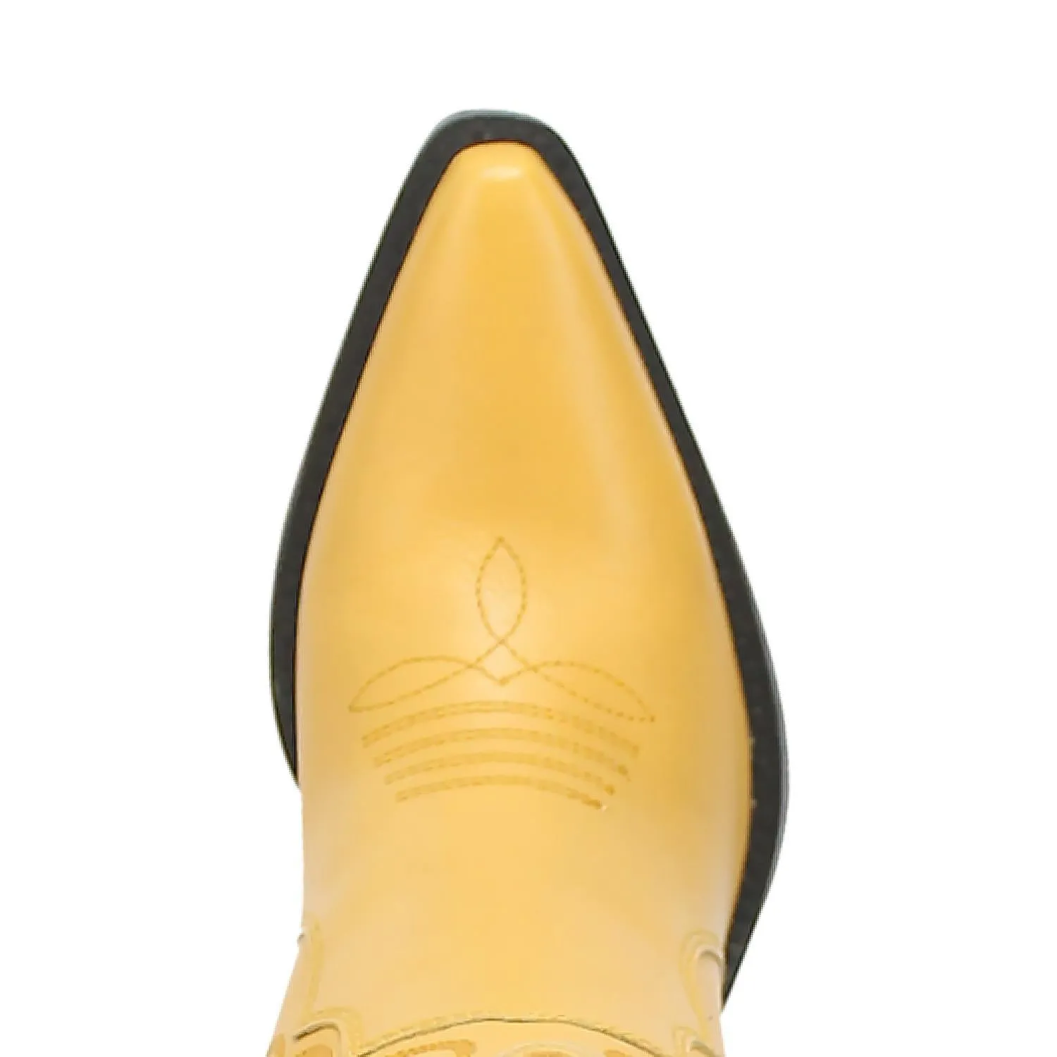 *DISCONTINUED* Dingo | Pretty N Prissy Leather Bootie in Yellow - Last Chance Size 9