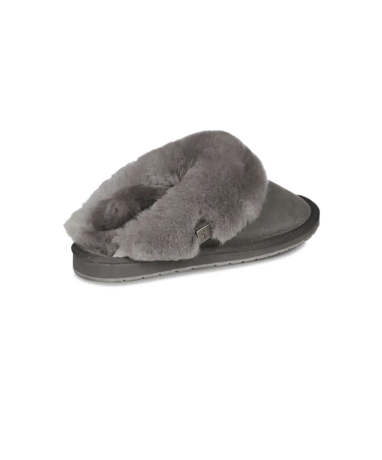 Emu Platinum Eden Charcoal Sheepskin Slippers