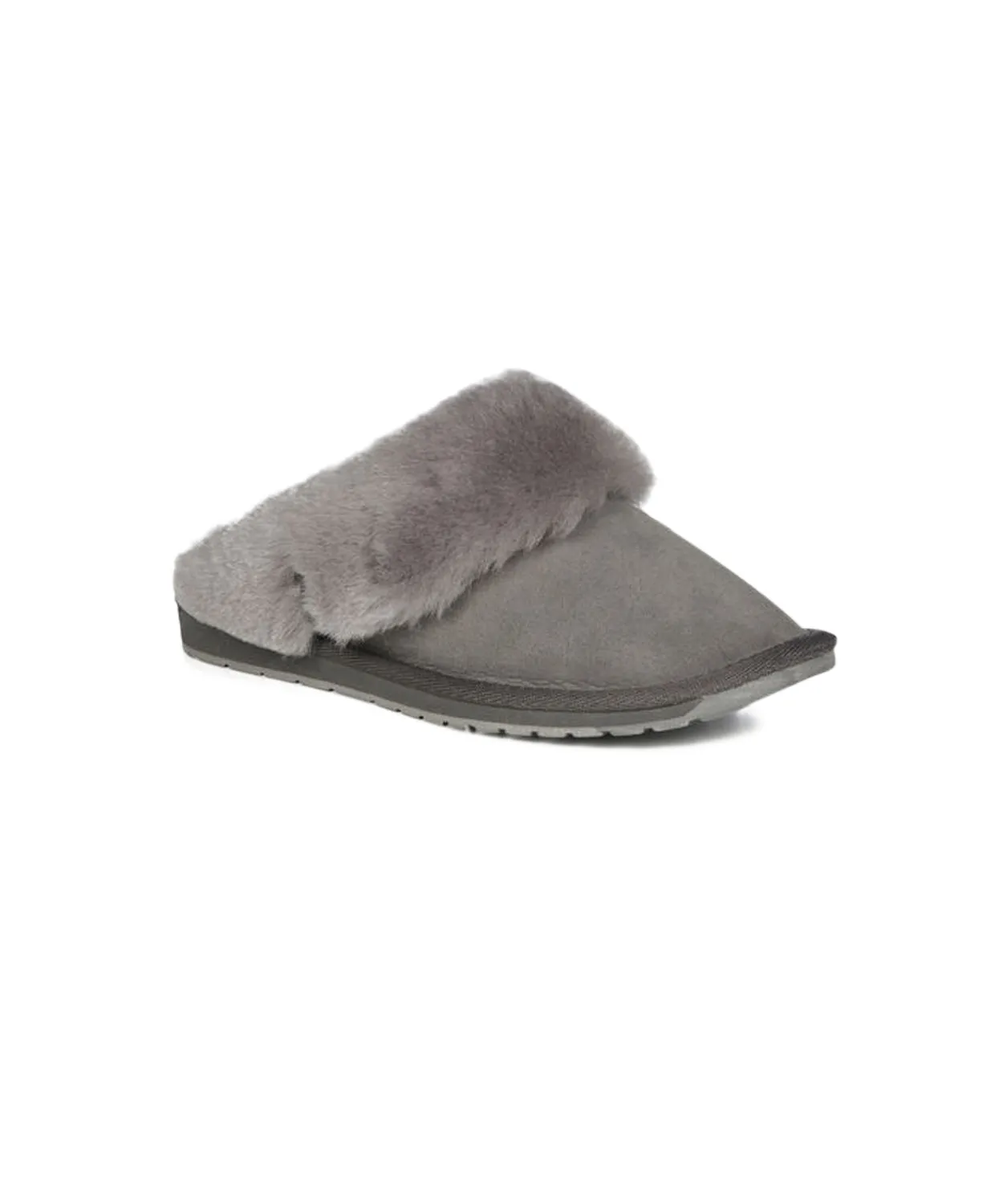 Emu Platinum Eden Charcoal Sheepskin Slippers