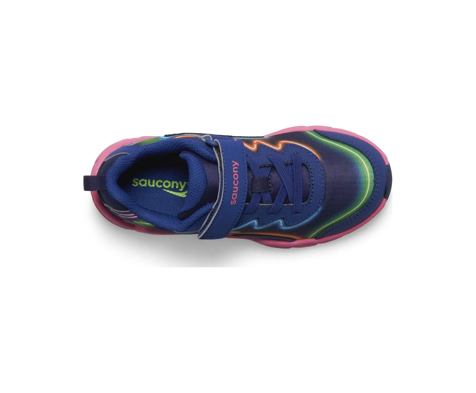 Flash 3.0 A/C Kid's Athletic Trainer - Neon/Blue/Pink