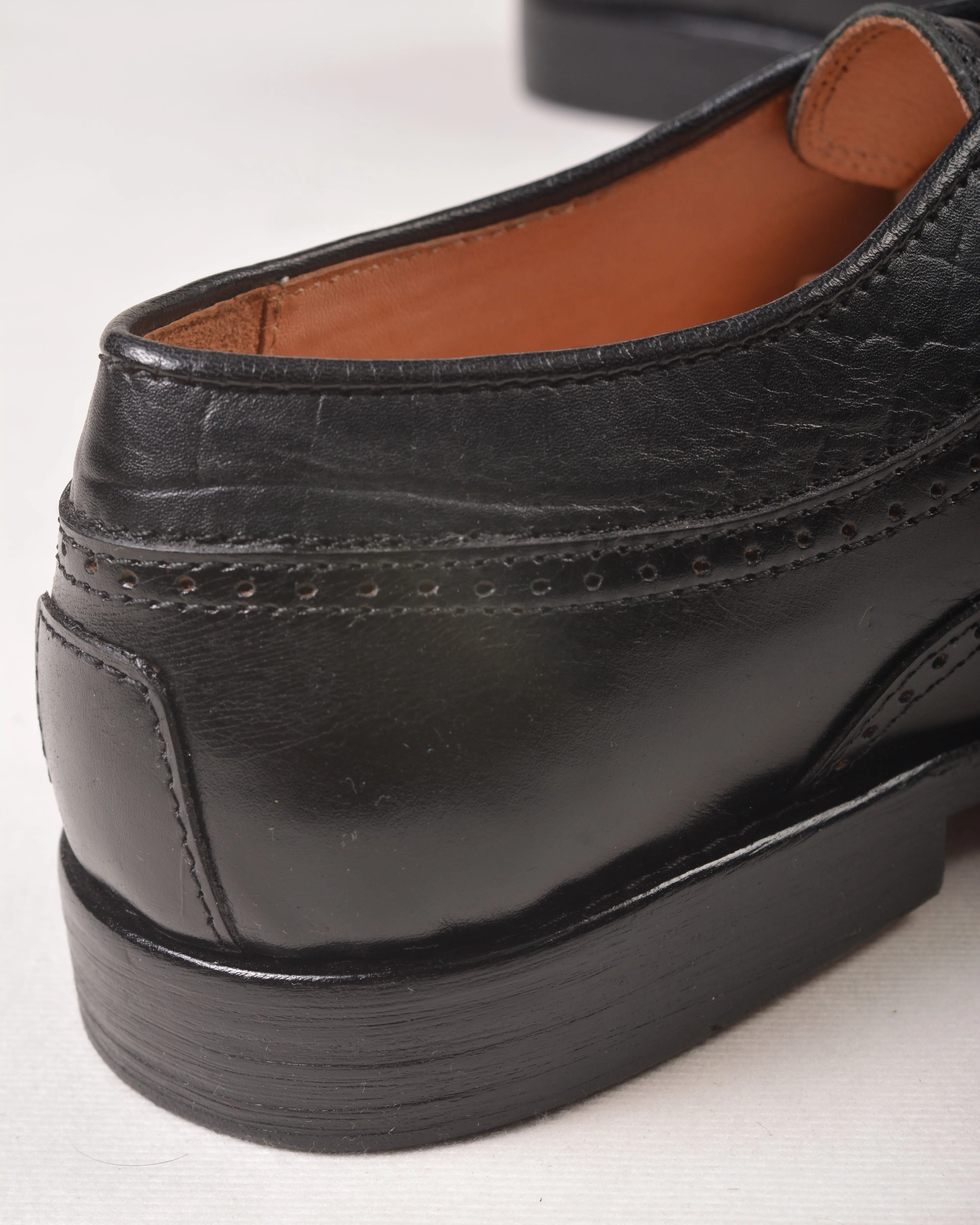 Footprint EMBOSSED OXFORD SHOES Black