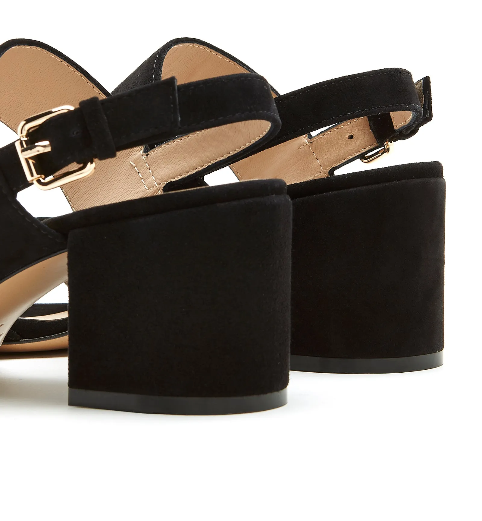 FOXY SANDAL (BLACK) - LA CANADIENNE