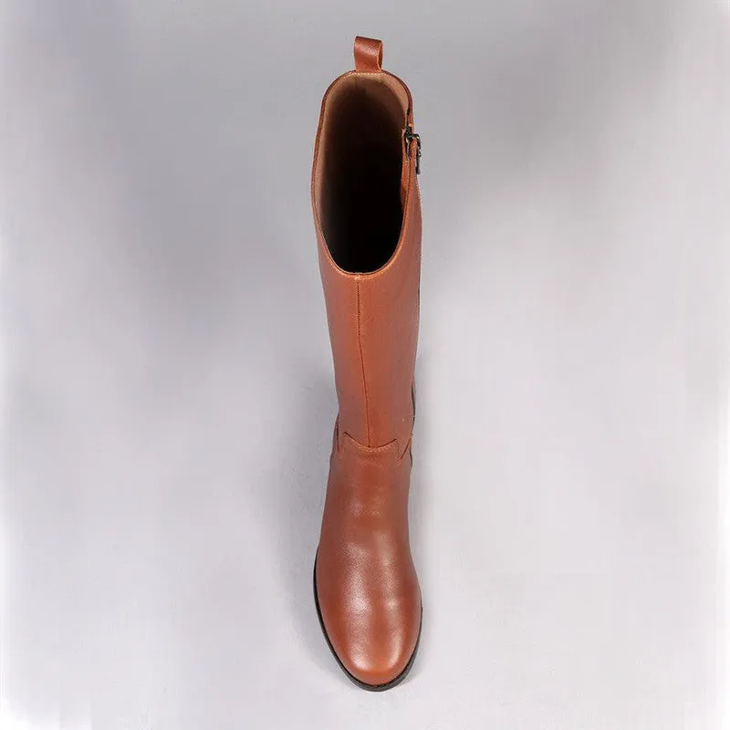 Froggie Tory Leather Boot - Chestnut