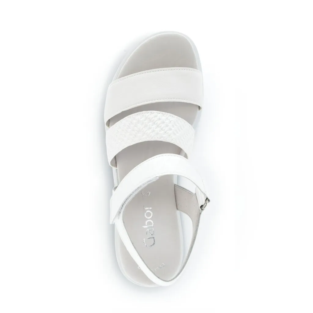 Gabor Platform sandal white   